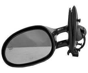 LH DOOR MIRROR PWR HTD GLOSS BLK NON-FLDG CIRRUS/STRATUS 95-00 BREEZE 96-0 0