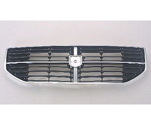 GRILLE CHR/BLK CALIBER 07-11