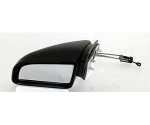 LH DOOR MIRROR MAN REM NON-HTD SMOOTH BLK NON-FLDG SHADOW/SUNDANCE 87-94 D USTER 92-94