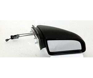 RH DOOR MIRROR MAN REM NON-HTD SMOOTH BLK NON-FLDG SHADOW/SUNDANCE 87-94 D USTER 92-94