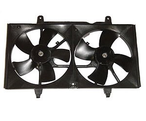RAD/CON COOLING FAN ASSY BLADE/MOTOR/SHROUD 2.5L ALTIMA 02-06