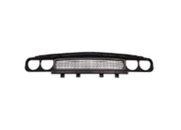 GRILLE ASY SILVER/BLACK D