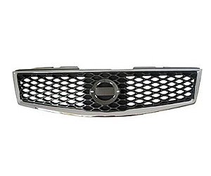 GRILLE ASSY CHR/PTD DK SIL 2.5L SENTRA 07-11 SENTRA SR MODEL 09-11