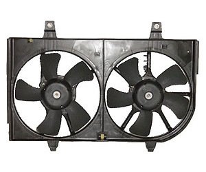 RAD/CON COOLING FAN ASSY BLADE/SHROUD/MOTOR MAXIMA 02-03 INFINITI I35 02 -04