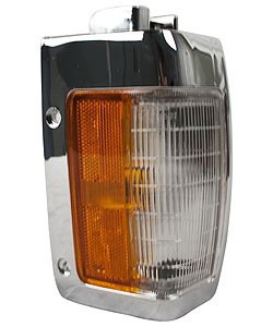 LH SIDEMARKER LAMP W/ CHR TRIM NISSAN P/U 90-97
