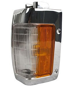 RH SIDEMARKER LAMP W/ CHR TRIM NISSAN P/U 90-97