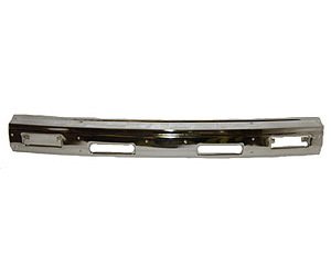 FT BUMPER CHR W/O FILLER HOLES NISSAN P/U 86-92
