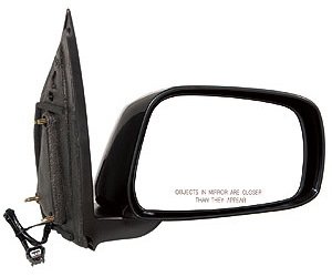 RH DOOR MIRROR PWR NON-HTD GLOSS BLK P FLDG W/ OFF ROAD PKG PATHFINDER SE 05-11