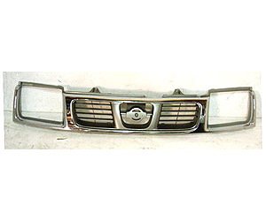GRILLE ASSY CHR/SIL FRONTIER 98-00
