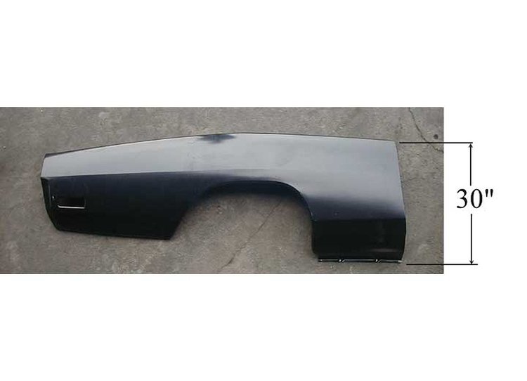 Quarter Panel Skin 1970 Charger