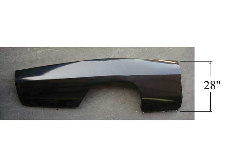 Quarter Panel Skin 1968 Charger