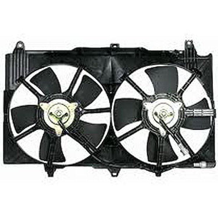 RAD/CON DUAL COOLING FAN ASSY NISSAN 350Z 03-06 INFINITI G35 03-05