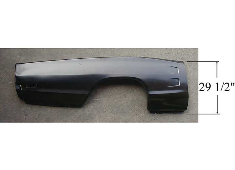 Quarter Panel Skin 1969 2-Door Coronet