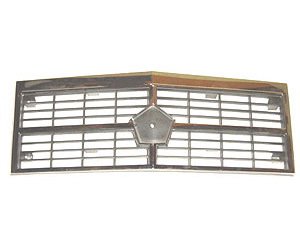 GRILLE CHR/DK GRY DYNASTY 88-93 N.Y. SALON 90 N.Y. LANDAU 91