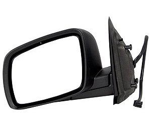 LH DOOR MIRROR PWR HTD TEXT BLK FLDG SE MODEL JOURNEY 09-10