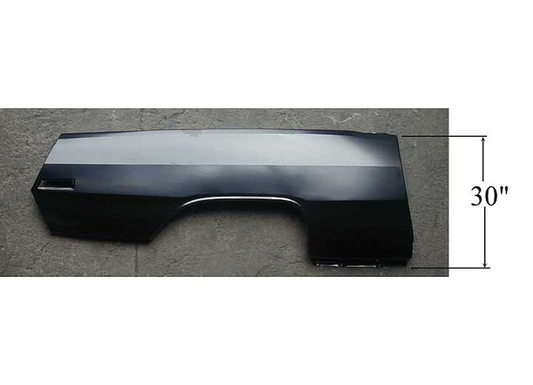 Quarter Panel Skin 1969 Dart 2-Door