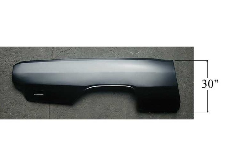 Quarter Panel Skin 1967-68 Dart 2-Door