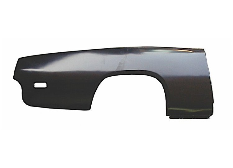 Quarter Panel Skin with Rectangular Lamp Hole 1969 Cuda