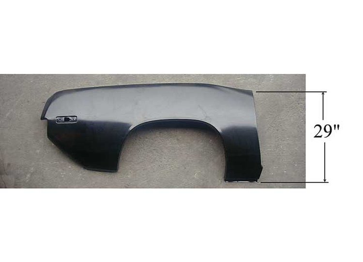 Quarter Panel Skin 1972-74 Cuda