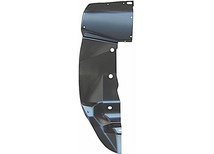 RH FENDER RR SPLASH SHIELD BELVEDERE/SATELLITE/ROADRUNNER/GTX/CORONET/SUPER BEE 68