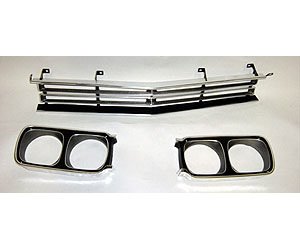 Grille Set with Headlight Bezels 1969 Road Runner