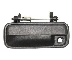 LH OUTR DR HDL W/ MAN LOCKS BLK ACCORD CPE 90-93