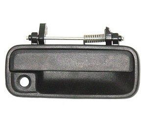 RH OUTR DR HDL W/ MAN LOCKS BLK ACCORD CPE 90-93