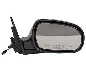 RH DOOR MIRROR MAN REM NON-HTD SMOOTH BLK FLDG ACCORD SDN 90-93
