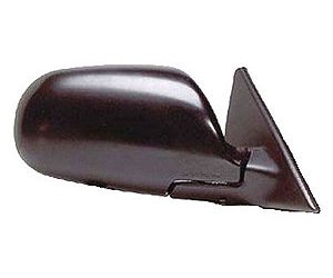 RH DOOR MIRROR PWR NON-HTD SMOOTH BLK FLDG ACCORD SDN/WGN 90-93