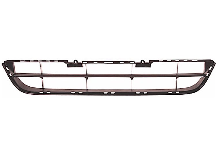 FT BUMPER GRILLE BLK ACCORD SDN/HYBRID 06-07