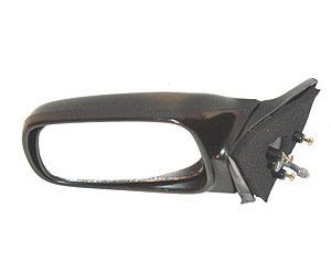 LH DOOR MIRROR MAN NON-HTD SMOOTH BLK NON-FLDG CIVIC H-BACK 88-91