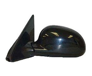 LH DOOR MIRROR PWR NON-HTD GLOSS BLK FLDG CIVIC CPE/H-BACK 92-95