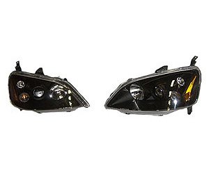 PERFORMANCE PROJECTOR H.L. BLK SET OF 2 CIVIC 01-03 HYBRID 03