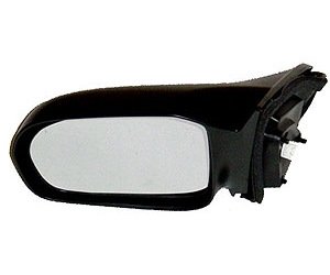 LH DOOR MIRROR PWR NON-HTD SMOOTH BLK NON-FLDG CIVIC LX CPE 01-05