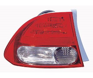 LH T.L. LENS HSNG MOUNTED ON REAR BODY CIVIC SDN/HYBRID 09-11