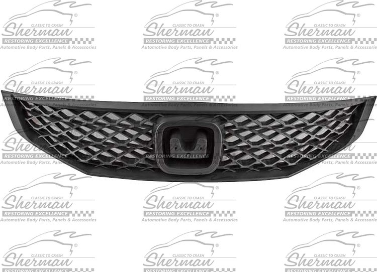 GRILLE MAT BLK CIVIC CPE 09-10