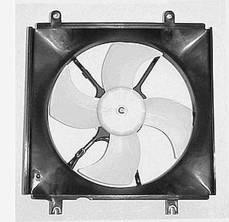 RAD COOLING FAN ASSY BLADE/MOTOR/SHROUD HONDA CR-V 97-01