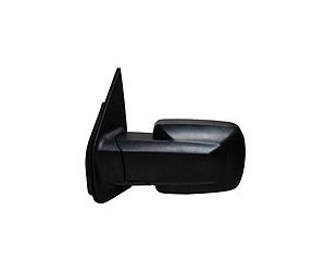 LH DOOR MIRROR PWR NON-HTD SMOOTH BLK FLDG ELEMENT EX 03-04 ALL MODELS 05- 08