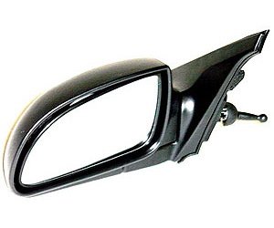 LH DOOR MIRROR MAN NON-HTD BLK FLDG ACCENT 00-02