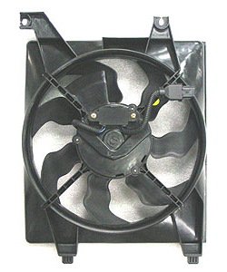 COND COOLING FAN ASSY BLADE/MOTOR/SHROUD ACCENT SDN 06-10 H-BACK 07-10