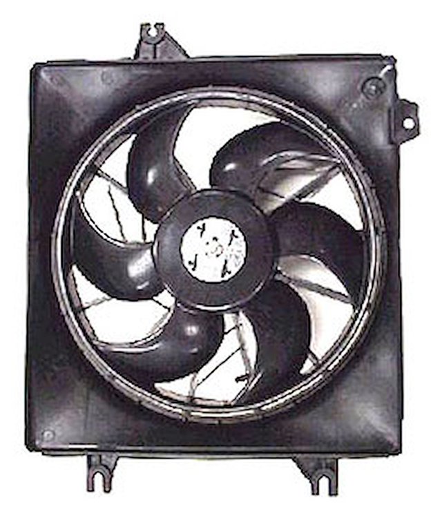 RAD COOLING FAN ASSY BLADE/MOTOR/SHROUD ELANTRA 96-00 TIBURON 97-01