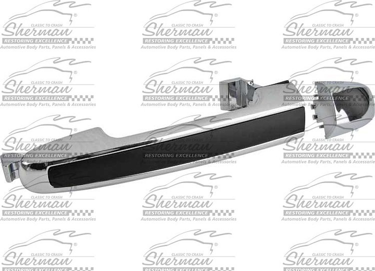 RH FT DR HDL OTR W/O KEYHOLECHR/BLK STRIP SONATA 06-08