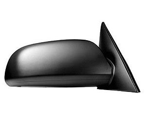 RH DOOR MIRROR PWR HTD GLOSS BLK P NON-FLDG SONATA 07-10