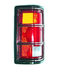 LH T.L. W/ BLK HSNG CHR LENS TRIM DODGE P/U/RAMCHARGER 81-12/01/87