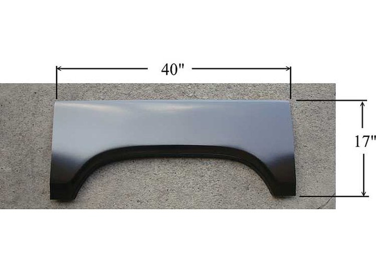 LH WHL OPNG REPAIR PNL UPR DODGE P/U/RAMCHARGER 81-93