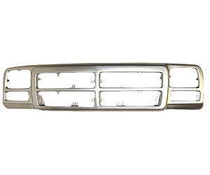 GRILLE FRAME SIL/BLK DODGE P/U/RAMCHARGER 91-93