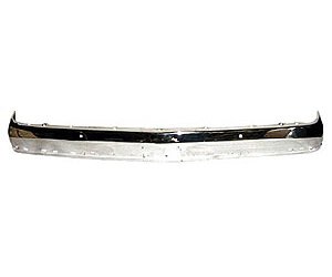 FT BUMPER W/ STRIP HOLES CHR DAKOTA 87-90-TAI CHR