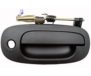 LH FT DR HDL OTR W/KEYHOLE TEXTURE BLK DAKOTA 00-01DURANGO 98-01