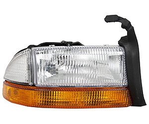 RH H.L. ASSY COMBINATION TYPE W/ PARK/SIG LAMP DAKOTA 97 DURANGO TO 08/18/ 97