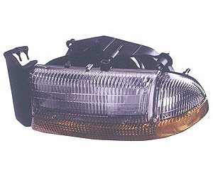LH H.L. ASSY COMBINATION TYPE C W/ PARK/SIG LAMP DAKOTA 98-04 DURANGO 08 /18/97-03